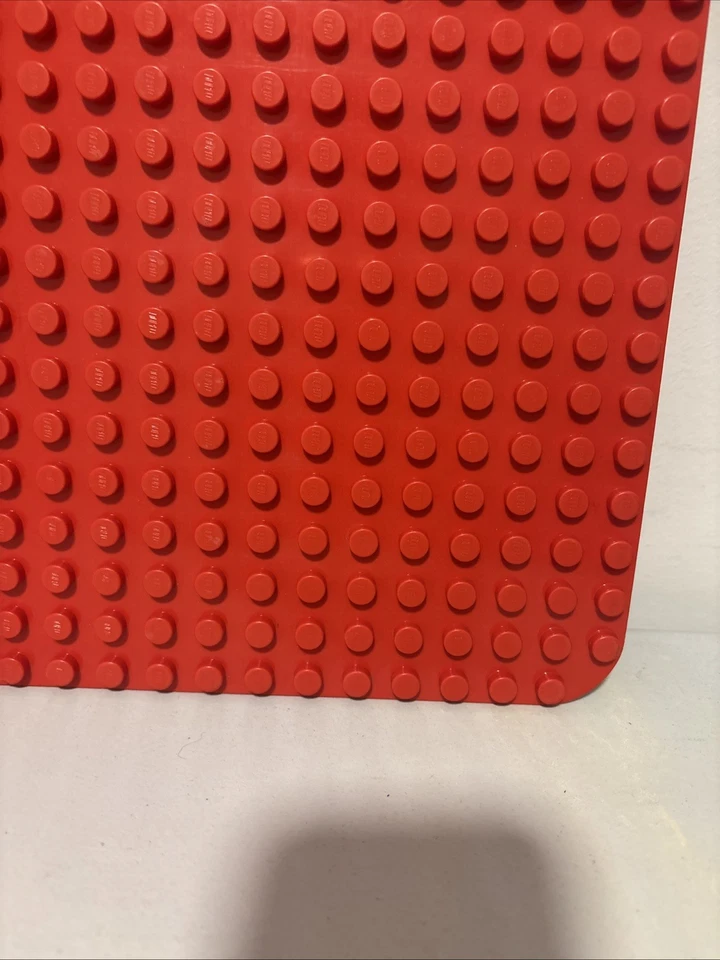 Lego Duplo Large Red Base Board Baseplate 24 x 24 studs in size Genuine - image 2 of 4