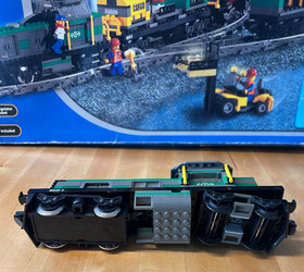 Lego Train 9V World City 4512 Freight Train OBA - Original Box - 100% Complete