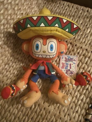 Rare 1999 Samba De Amigo Early model 10'' Plush Doll Sonic Team SEGA Stuffed Toy