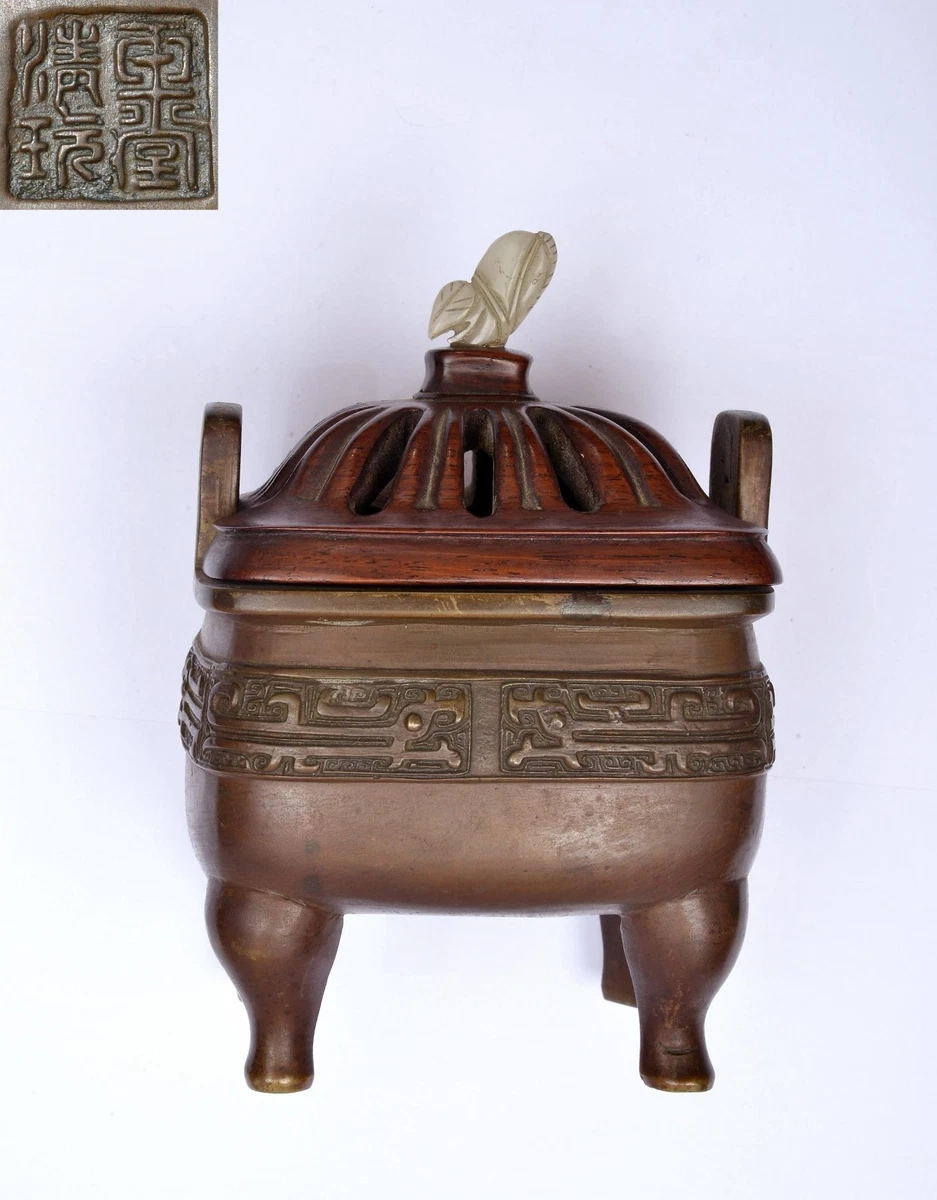 青铜1850-1899 年中国香炉| eBay