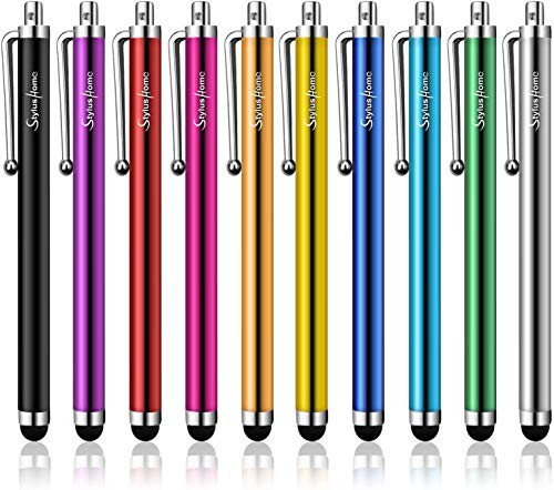 Stylus Pens for Touch Screens, 10 Pack High Precision 10 multi-colored - 第 5/7 張圖片