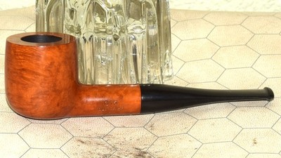 S-15 OLD BRIAR HIEBE BRUYERE 9mm Filter Germany Unsmoked Tobacco Pipe #E802