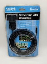 NEW Sirius Satellite Radio 50 Extension Cable Indoor Outdoor Signal Amplifier