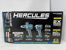 HERCULES 20V 2-TOOL BRUSHLESS COMBO KIT, HCB111-K