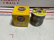 VINTAGE KESTER "44" ROSIN CORE SOLDER 66 .050 Sn96 New Old Stock