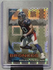 Brian Dawkins 2010 Topps Chrome #75 Xfractor HOF Denver Broncos Clemson Tigers