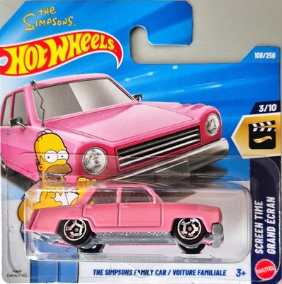 Hot Wheels, THE SIMPSONS FAMILY CAR JJJ68 NEU & OVP 
