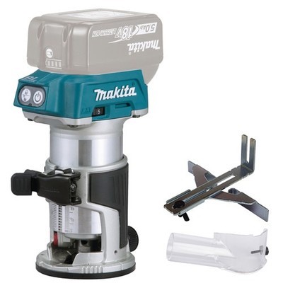 Makita Akku-Multifunktionsfräse 18 V (ohne Akku, ohne Ladegerät) DRT50Z