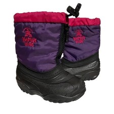 Kamik Purple  pink Snow Boots Outdoor kids 8 