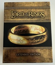 THE LORD OF THE RINGS: Motion Picture Trilogy DVD Set Extended Edition LIKE NEW 