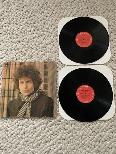 BOB DYLAN blonde on blonde 2LP MONO - Claudia Cardinale Sleeve 1st Press C2L-41