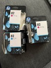 HP Ink Cartridge Lot Magenta Cyan Computer Printer Expired Open Lot Of 3 69ml — photo 1