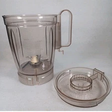 VTG Oskar Plus Sunbeam Blender # 14141 Pitcher Drink Mixer Jug Jar w/ Lid 