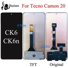 For Tecno Camon 20 CK6 CK6n Touch Digitizer LCD Display Screen Assembly