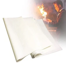 Glitter Fire Paper Prop Ashless Paper Flame Paper For Trick Flash Paper Odorless