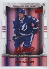 2014-15 Upper Deck MVP Colors & Contours Purple Die-Cut Tyler Johnson #125 w8u