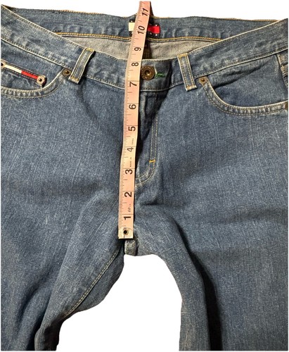 Vintage Tommy Hilfiger Jeans Size 9 Hip Jean Tommy Girl Low Rise Slim NWT Y2K 02 - Afbeelding 8 van 15