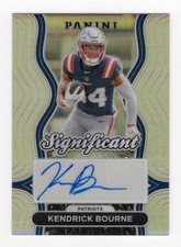 2024 Panini Prizm Significant Signatures Refractor Kendrick Bourne Auto
