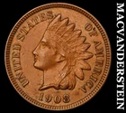 1908 Indian Head Cent- Choice Gem Brilliant Uncirculated+++ Luster #i5319