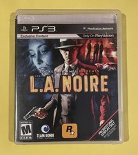 PlayStation 3 L.A. Noire Rockstar Games No Manual PS3 PlayStation 3 Works Great