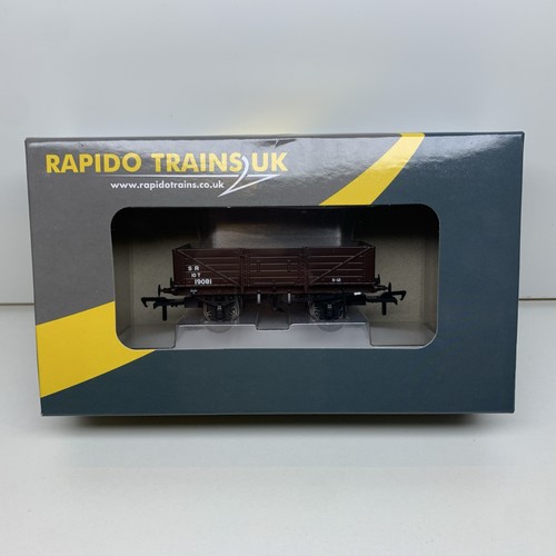 Rapido 906006 #19081 SECR 5 Planken offener Wagen Durchmesser 1347 SR braun (Post 1936) neu | Zustand: New
