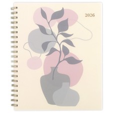 2026 Planner, Weekly Monthly, 8-1/2 x 11, Large, Serene 1766-905-26