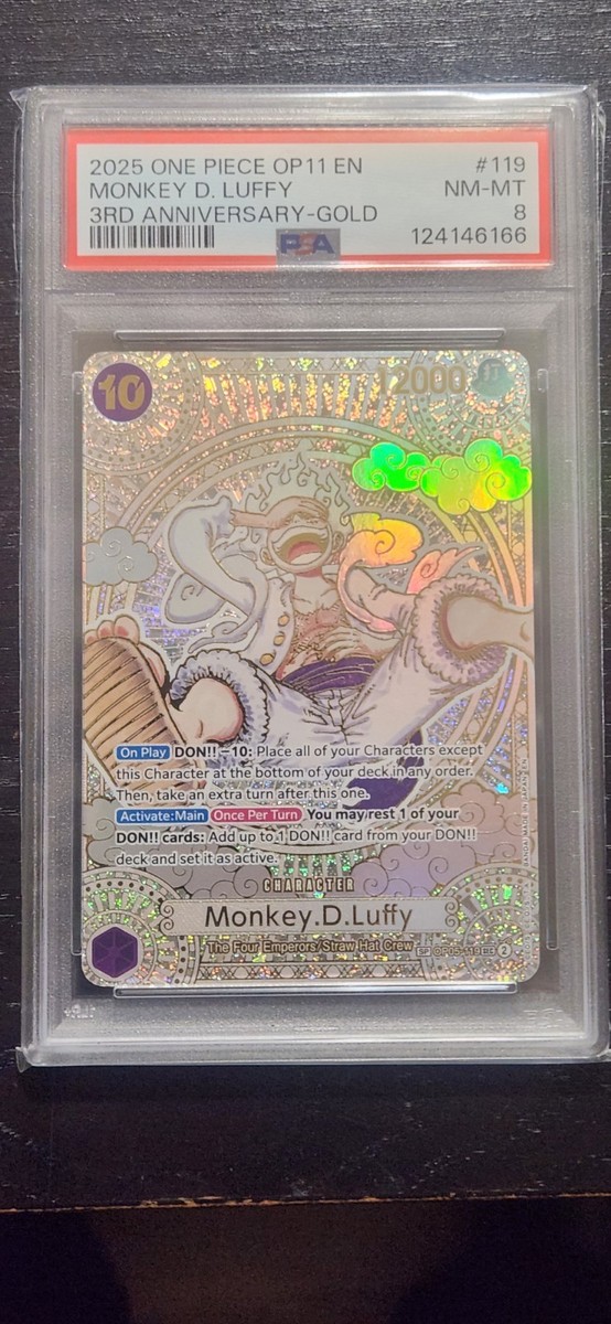 Monkey.D.Luffy (119) (SP) (Gold) OP05-119 A Fist of Divine