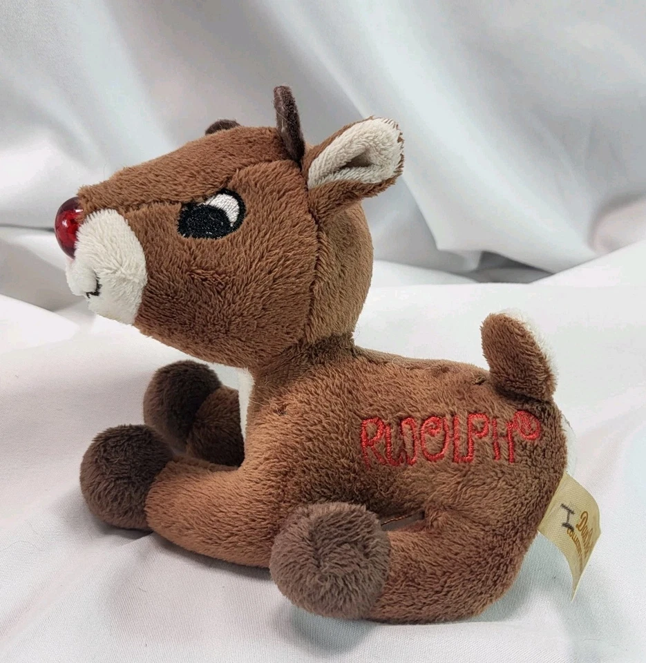 Dan Dee Rudolph the Red Nosed Reindeer Mini Singing Christmas Plush - no Light  - Image 2 of 4