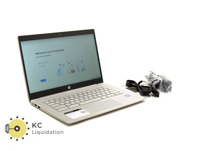 HP Chromebook 14'' 14a-ne0013dx Intel Celeron N4120 4GB RAM 64GB eMMC 6X6Z1UA#ABA
