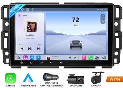 8''Android 13 Head Unit 8+128 For Silverado Sierra Tahoe Yukon Car Stereo CarPlay