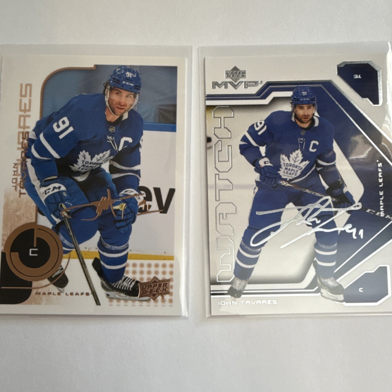 много карт Upper Deck MVP &