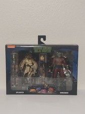 NECA Splinter and Shredder 2 pack TMNT Teenage Mutant Ninja Turtles NEW & SEALED