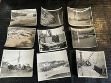 1940s-1960s MILITARY 8x10 B W PHOTO lot of 9 M9161