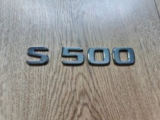 Mercedes W215 W220 OEM S500 Logo Emblem Mercedes W215 W220 OEM S500 Logo Emblem