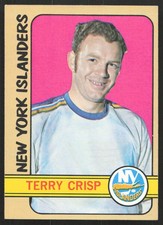 1972-73 Topps #103 Terry Crisp New York Islanders NR-MINT 
