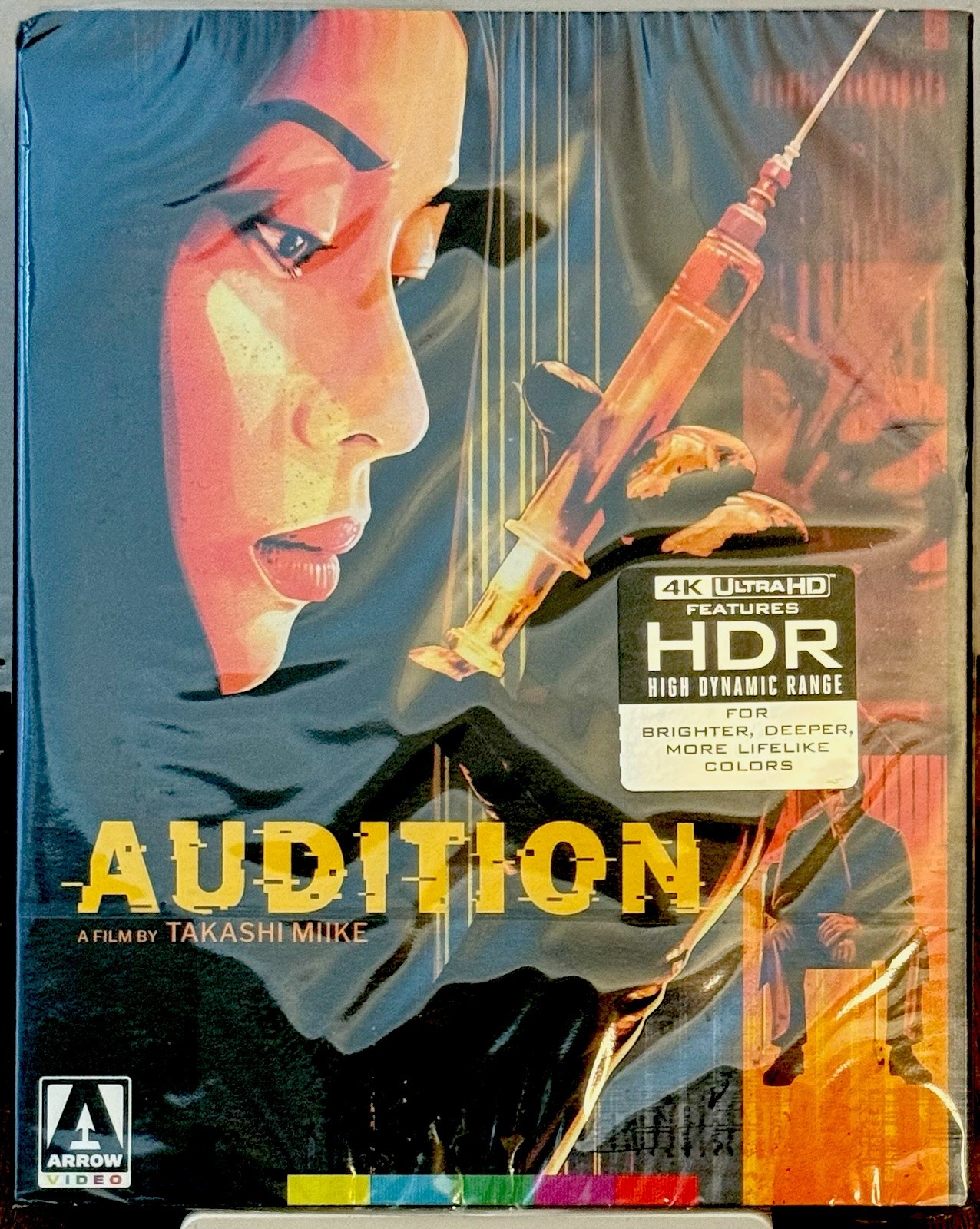 Audition (4K UHD Blu-ray 1996) Eihi Shiina Ryo Ishibashi NEW Arrow Video