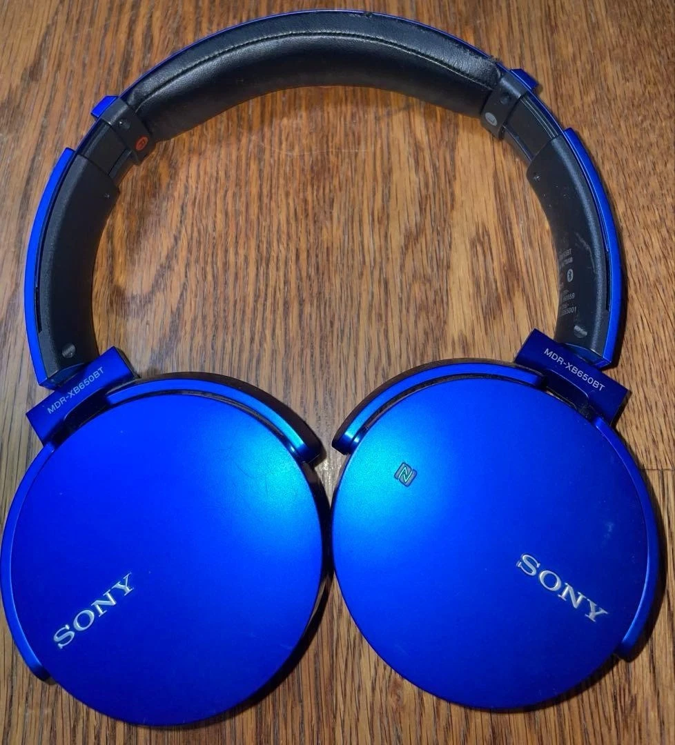Sony MDR-XB650BT Blue Headphones for sale | eBay