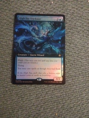 High Fae Trickster (Extended Art) Foundations Foil
