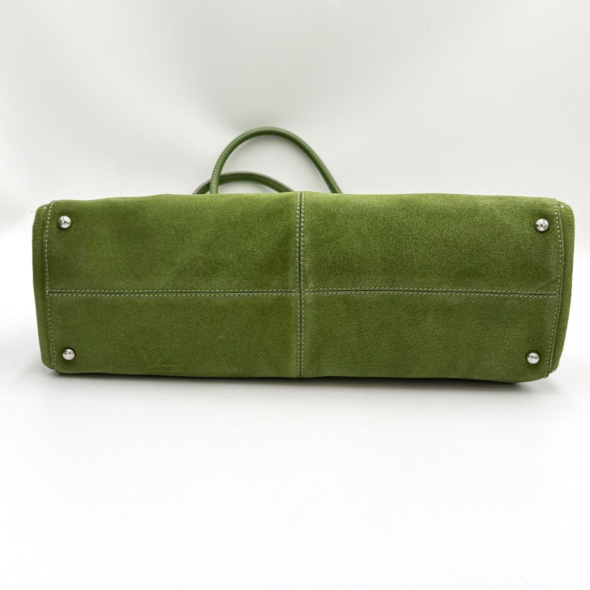 Tod's Girelli Tote Shoulder Bag Handbag Suede Leather… - Gem