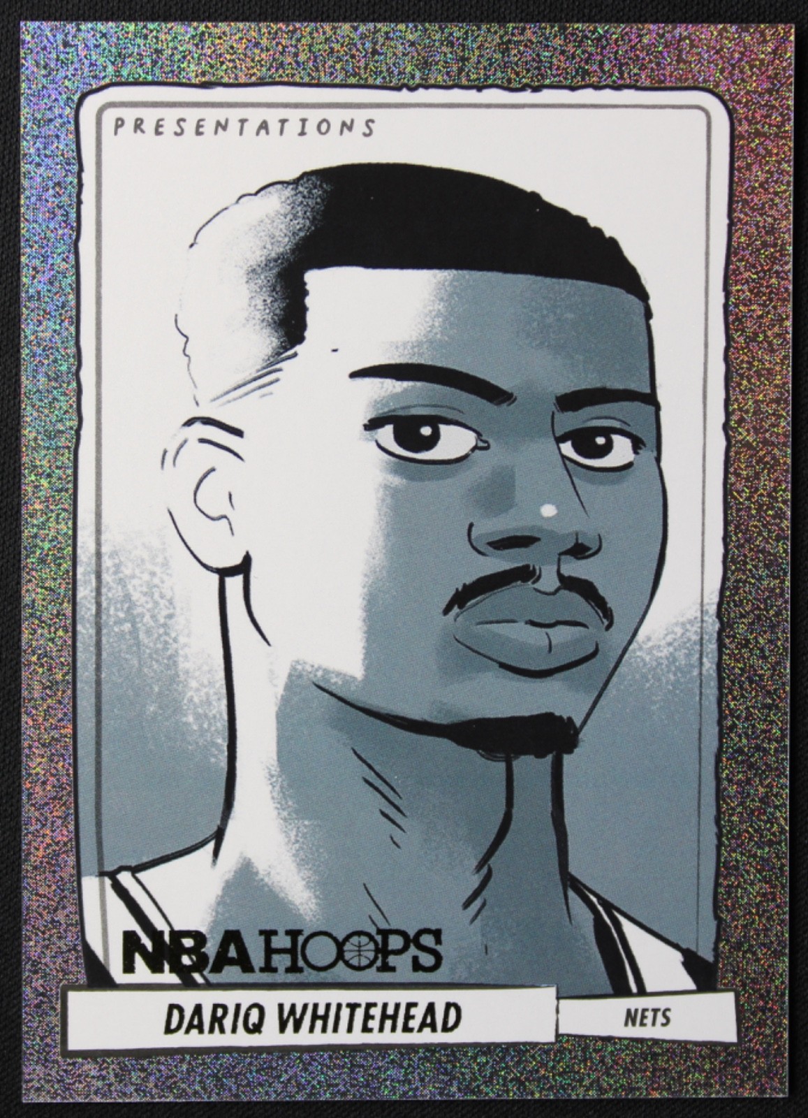 2023-24 Panini NBA Hoops Presentations Dariq Whitehead #12 e
