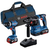 Bosch Professional 0615A50039 Werkzeugset AkkugeräTe, Handwerker, Heimwerker,