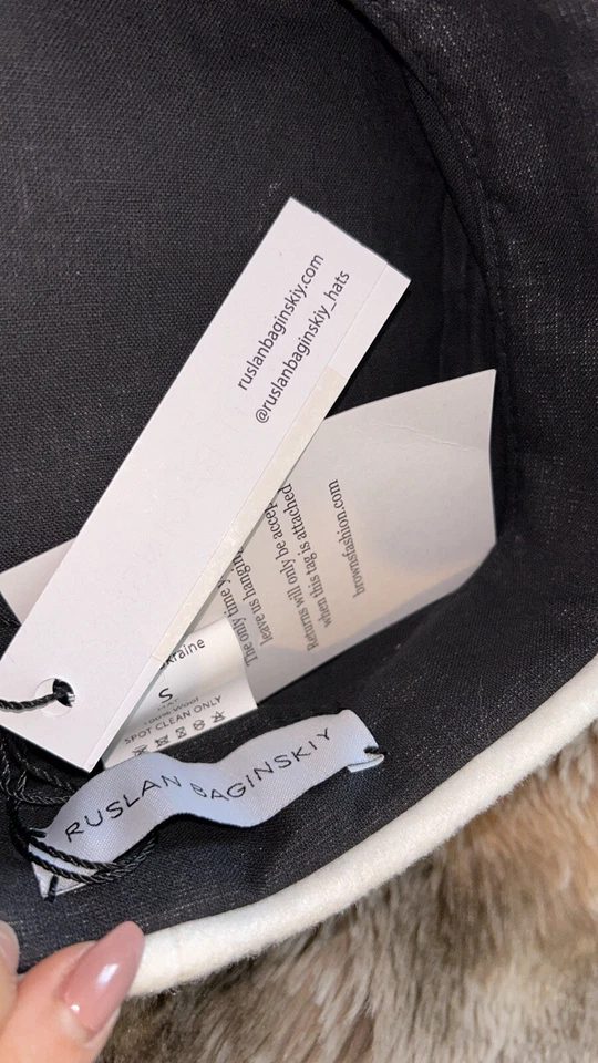 ruslan baginskiy hat White Wool S NEW - Imagem 4 de 4