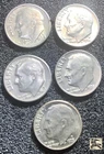 Roosevelt Dimes 1968 D-(2), 1973 D (2), 1978 (1)  TBN1-75