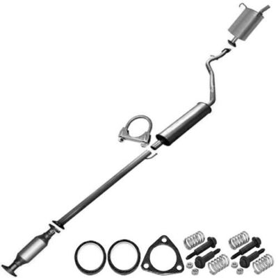 Middle Resonator Pipe & Muffler Exhaust System For Honda CR-V 2.0L 1997-2001 - Cat-Back Replacement
