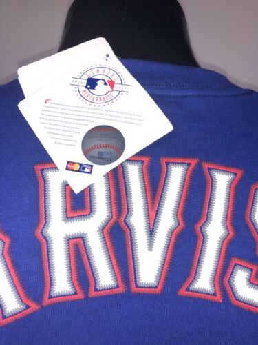 Men's Majestic Texas Rangers Royal #11 Yu Darvish Jersey Baseball T-Shirt NWT XL - Picture 6 of 8