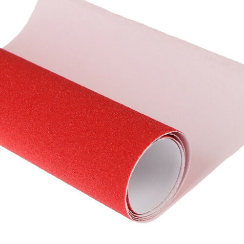 Red Professional Skating Board Deck Sandpaper Grip Tape Skatboard Longboarding B - Picture 3 of 3