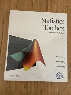 Statistics Toolbox Matlab User s Guide new sealed