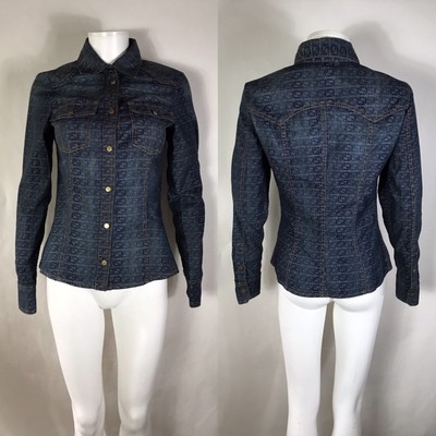 gucci monogram denim jacket