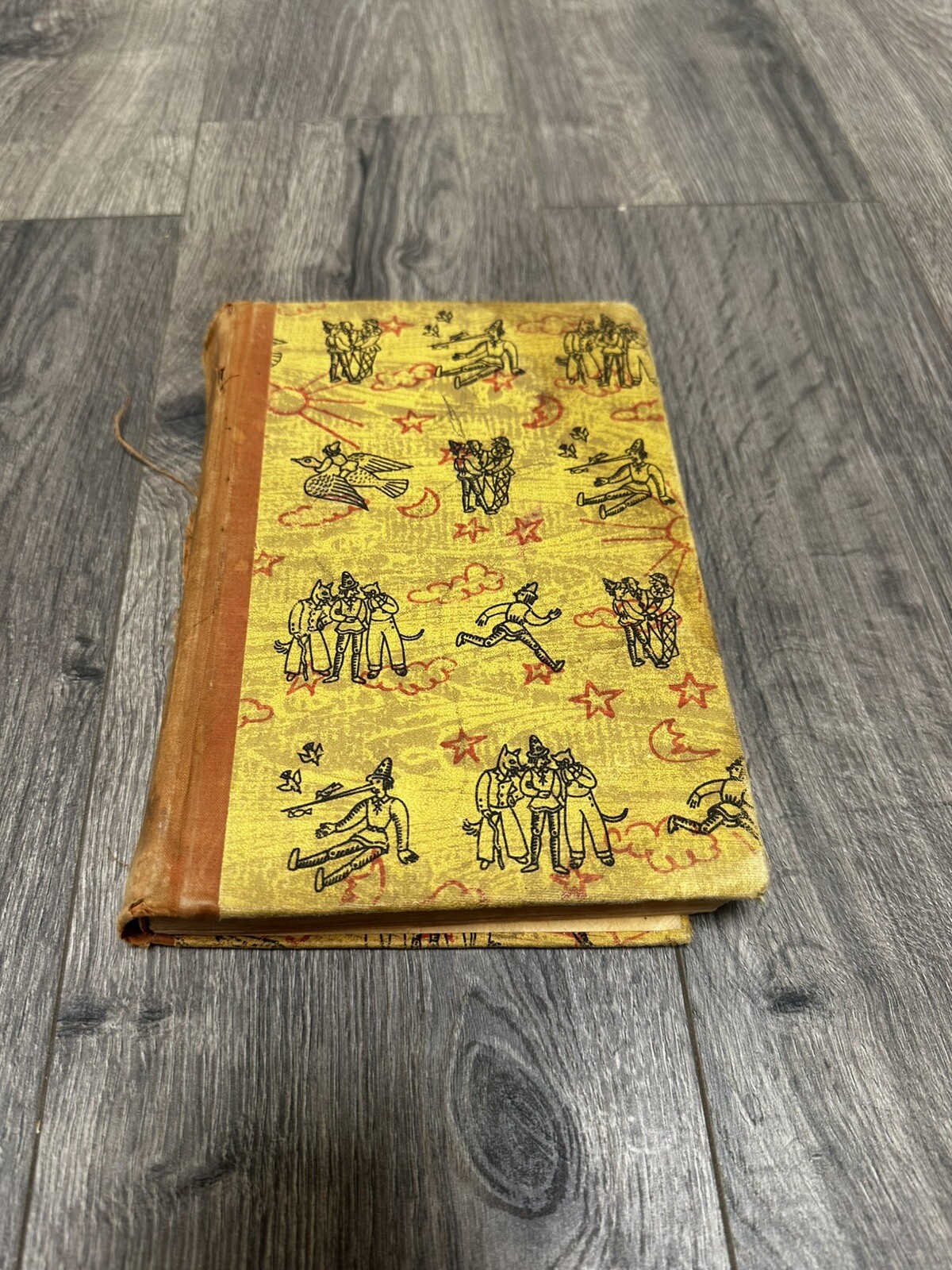 Vintage 1946 Pinocchio Rainbow Classics First Print Illustrated by Floethe