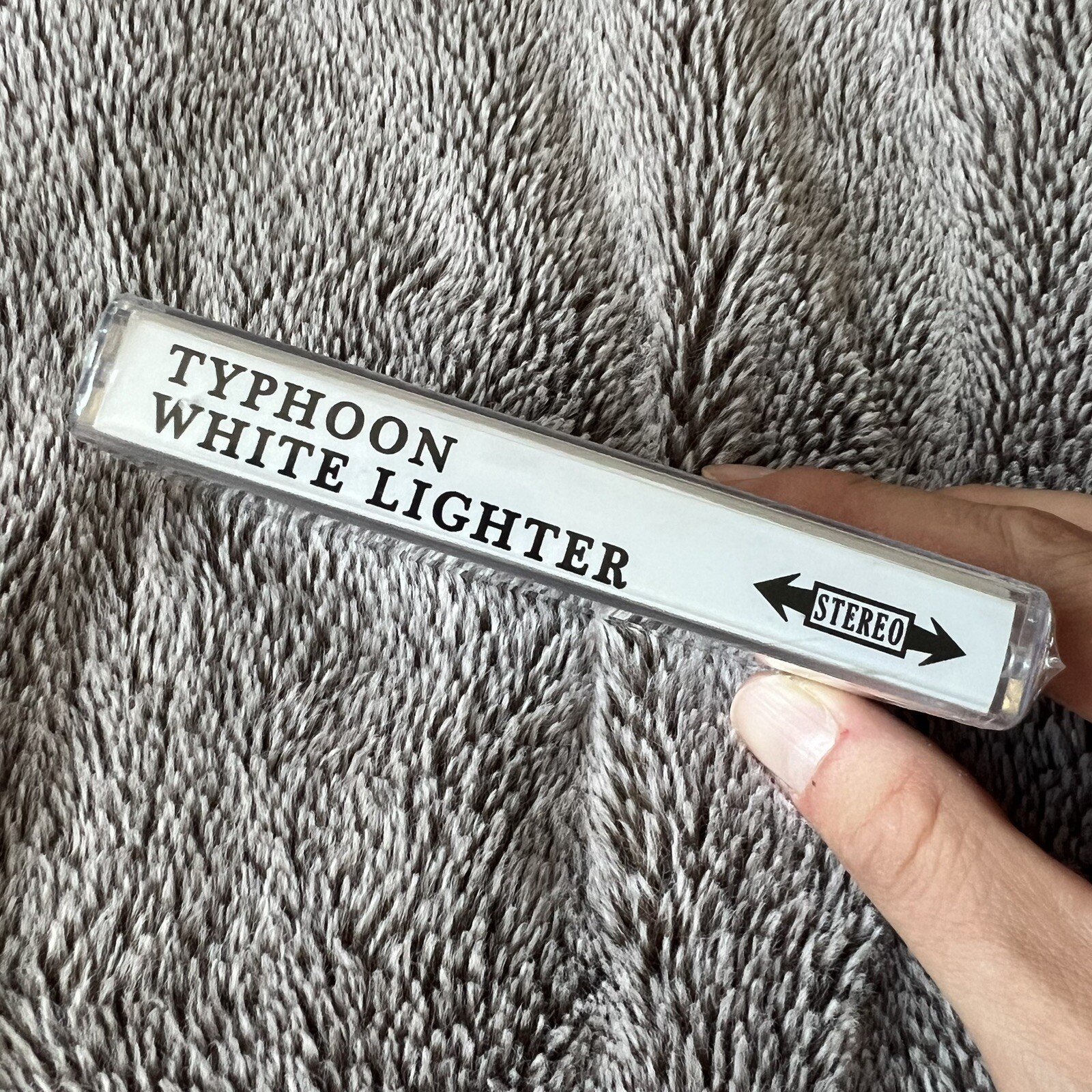 Typhoon White Lighter Limited Edition Cassette Tape RARE SEALED NEW